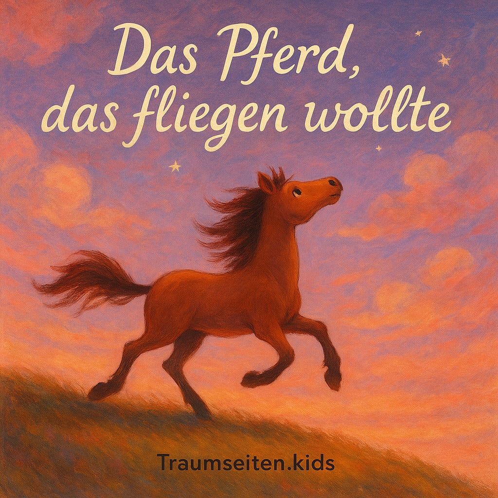 Cover: Das Pferd, das fliegen wollte