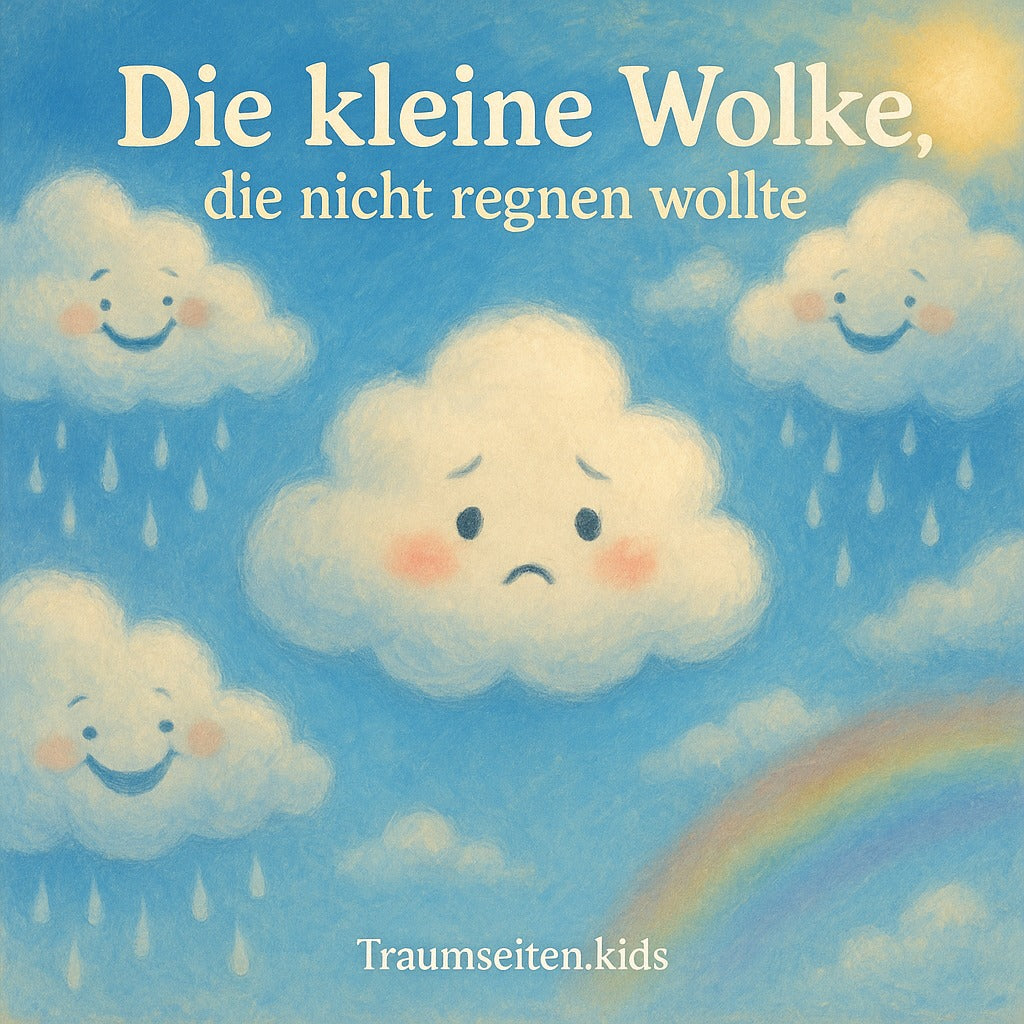 Cover: Die kleine Wolke, die nicht regnen wollte
