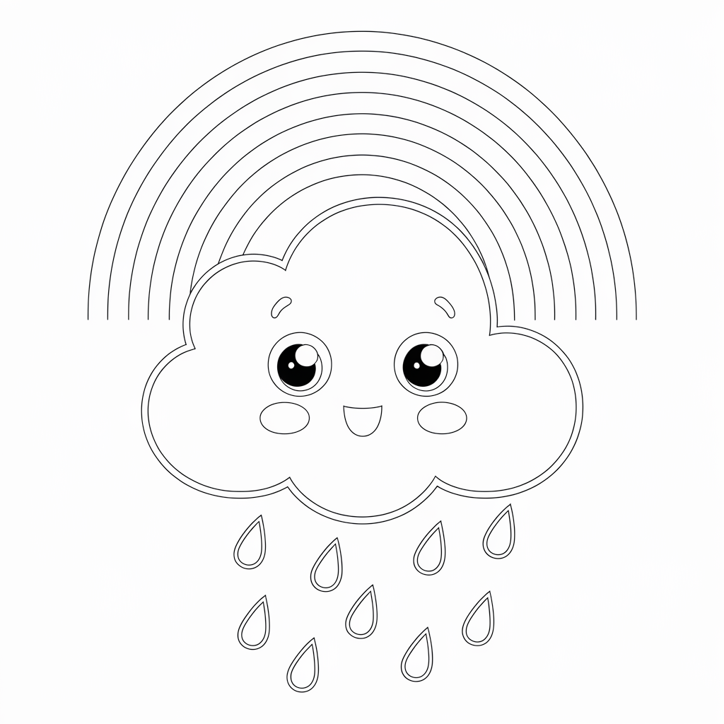 Die kleine Wolke, die nicht regnen wollte