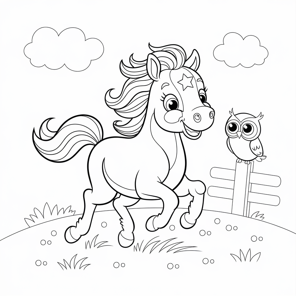 Das Pferd, das fliegen wollte