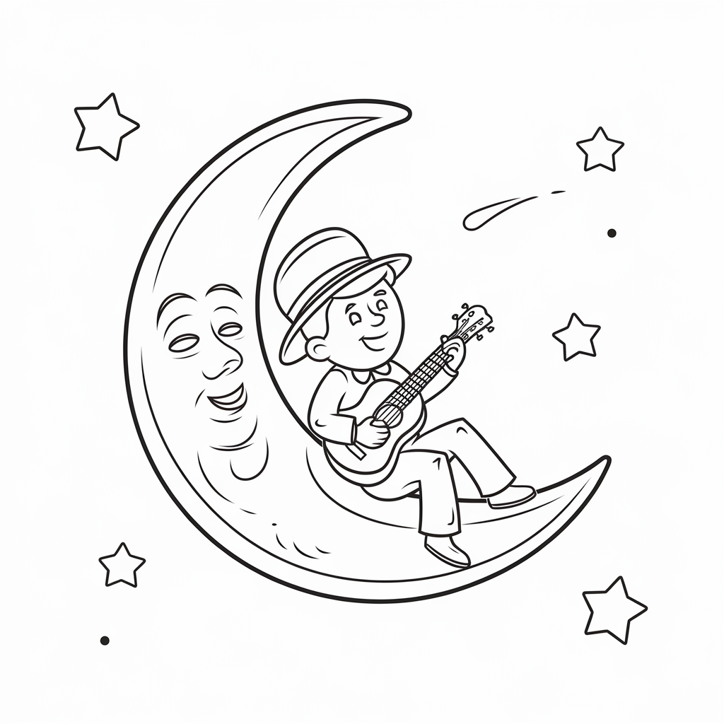 Der Mann auf dem Mond