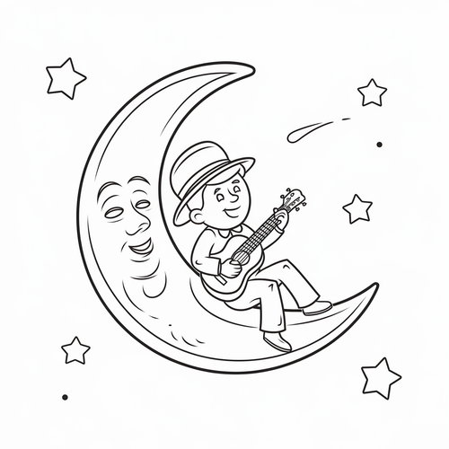 Der Mann auf dem Mond